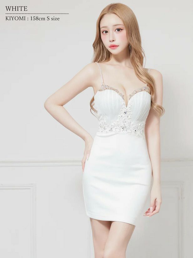 AngelR エンジェルアール フロントメッシュビジュータイトマイクロミニドレスar25330