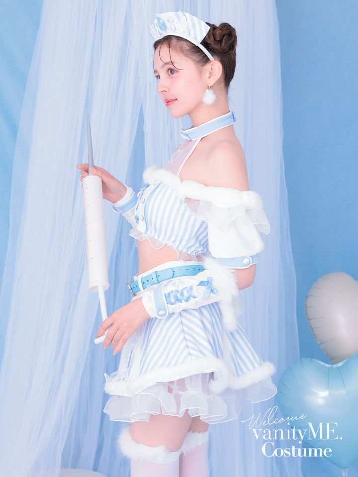 【10点セット】Malymoon マリームーン エンジェリックミルキーナース [ブルー] ml10261-1