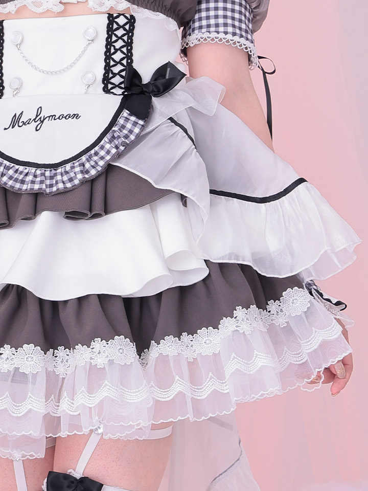 【11点セット】Malymoon マリームーン プリンセスチュールメイド [ブラック] ml10254-1