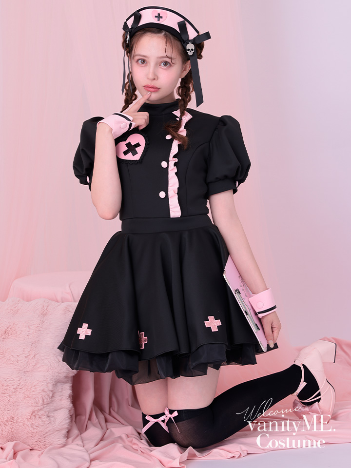  【5点セット】Malymoon マリームーン ラブティントスカルナース [ブラック] mlcs2510351