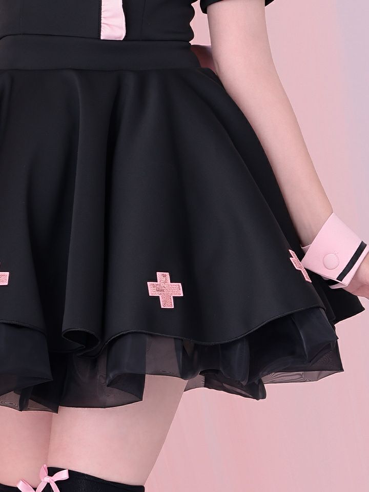  【5点セット】Malymoon マリームーン ラブティントスカルナース [ブラック] mlcs2510351