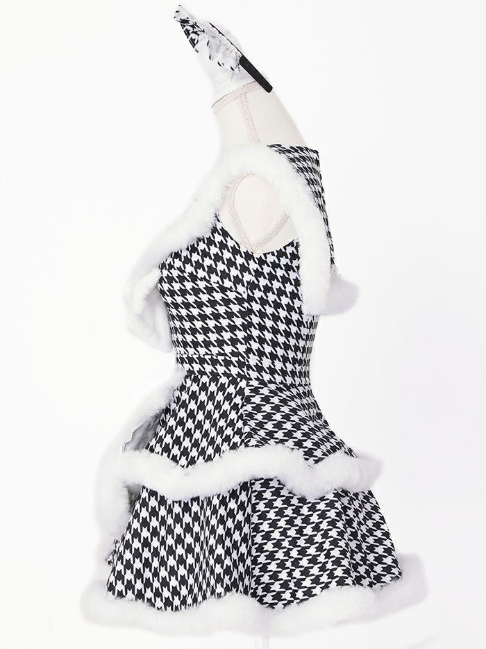 【4点セット】シュガーセーラーガールドレス ブラック vcsmd-250220-2