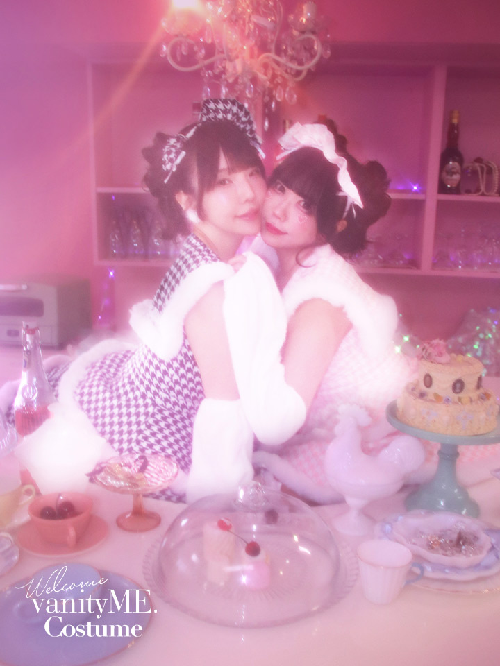 【4点セット】シュガーセーラーガールドレス ピンク vcsmd-250220-1