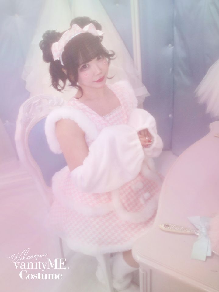 【4点セット】シュガーセーラーガールドレス ピンク vcsmd-250220-1