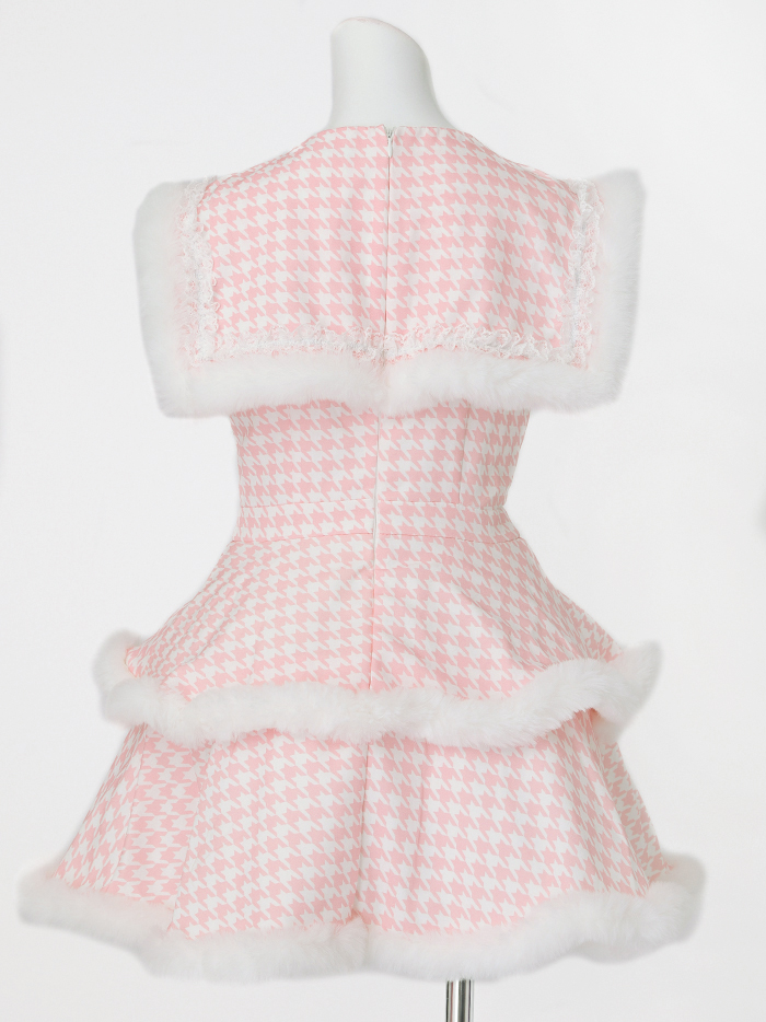 【4点セット】シュガーセーラーガールドレス ピンク vcsmd-250220-1