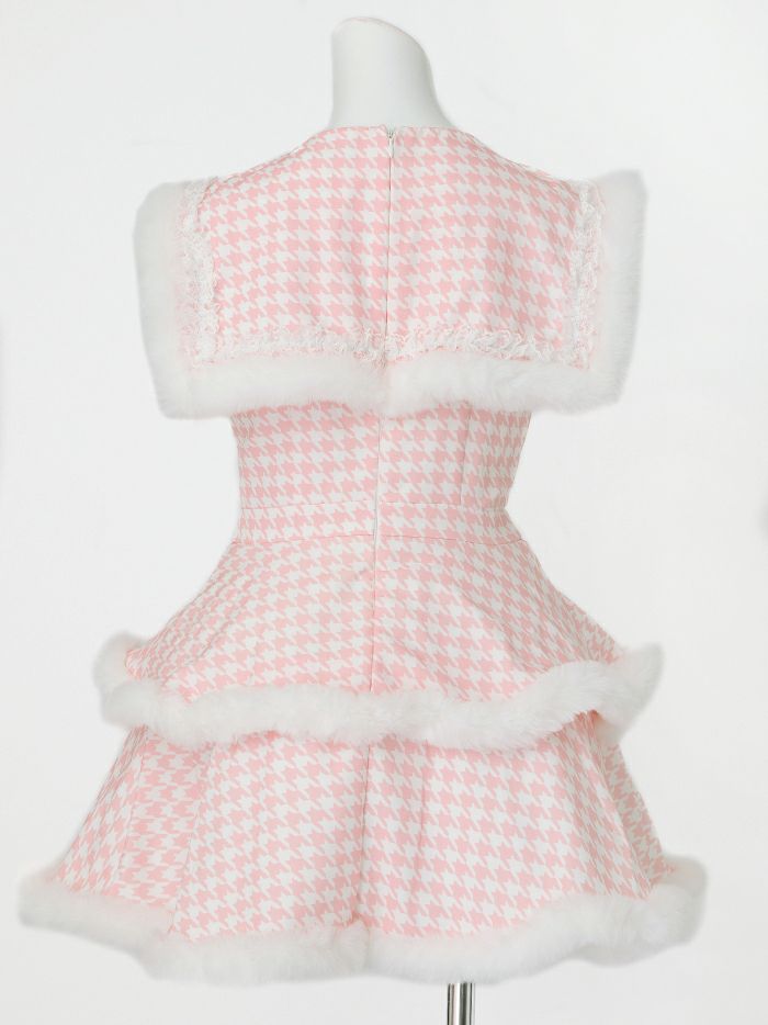 【4点セット】シュガーセーラーガールドレス ピンク vcsmd-250220-1