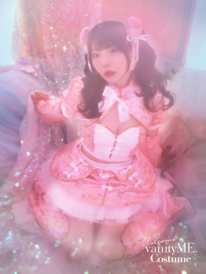 【6点セット】sweet dream china dress!! ピンク vcsch-23987-1