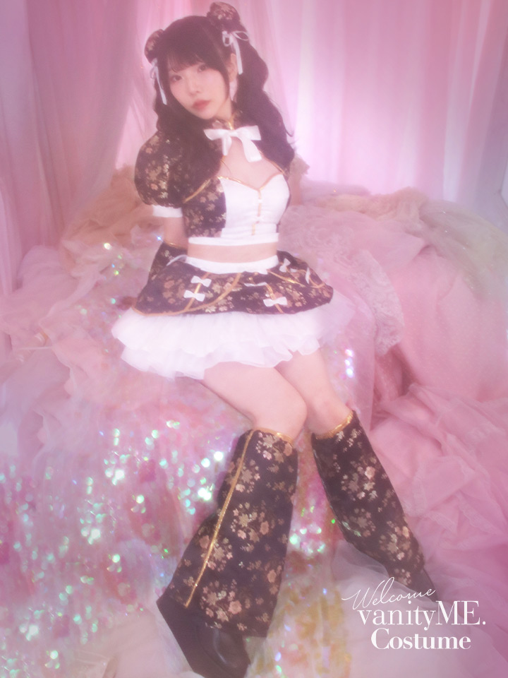 【6点セット】sweet dream china dress!! ブラック vcsch-23987-2