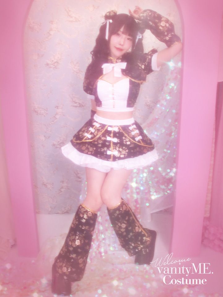 【6点セット】sweet dream china dress!! ブラック vcsch-23987-2