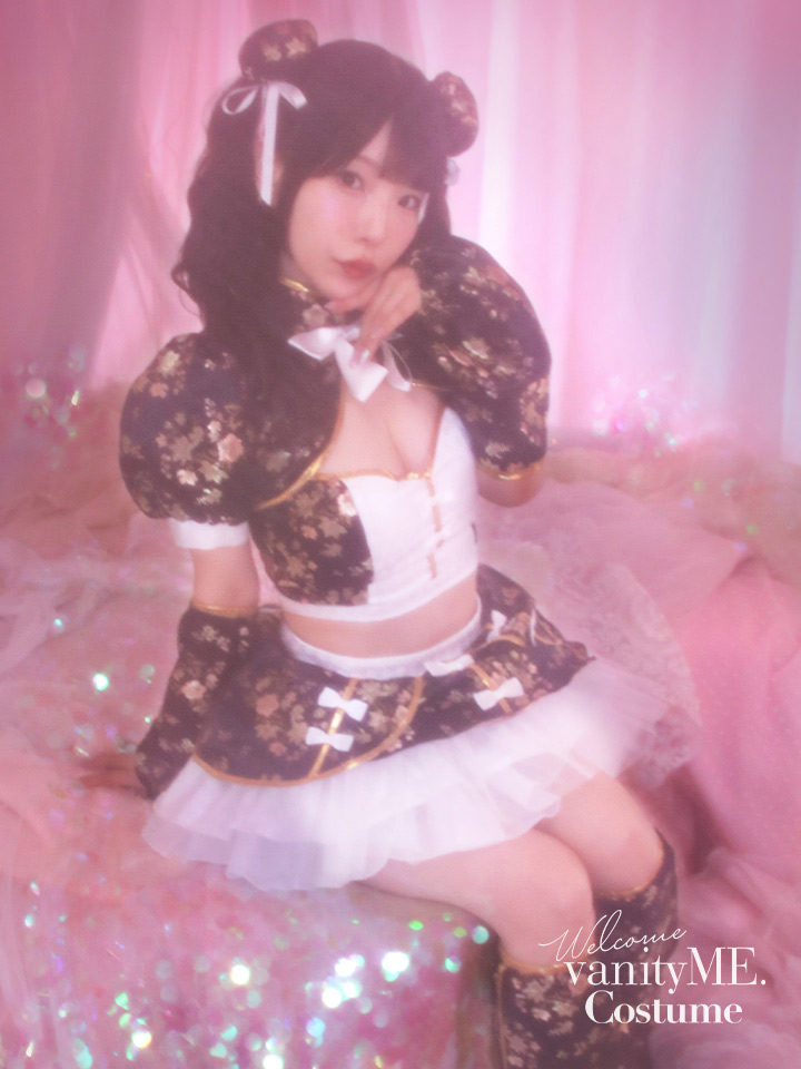 【6点セット】sweet dream china dress!! ブラック vcsch-23987-2