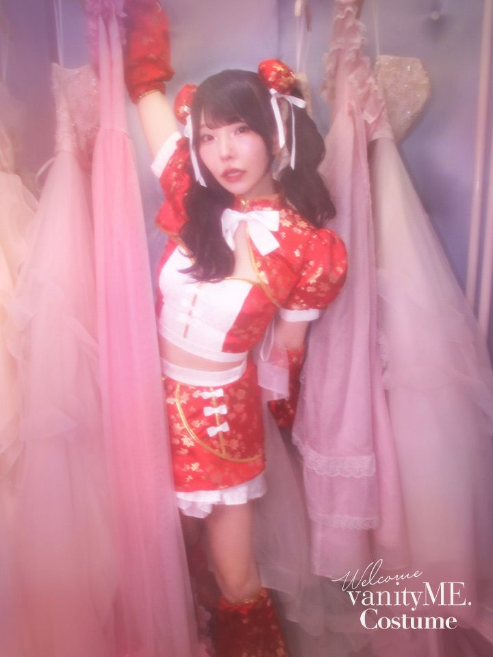 【6点セット】sweet dream china dress!! レッド vcsch-23987-3