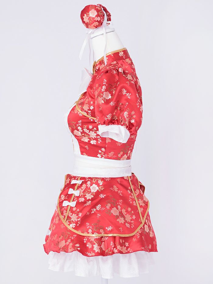 【6点セット】sweet dream china dress!! レッド vcsch-23987-3