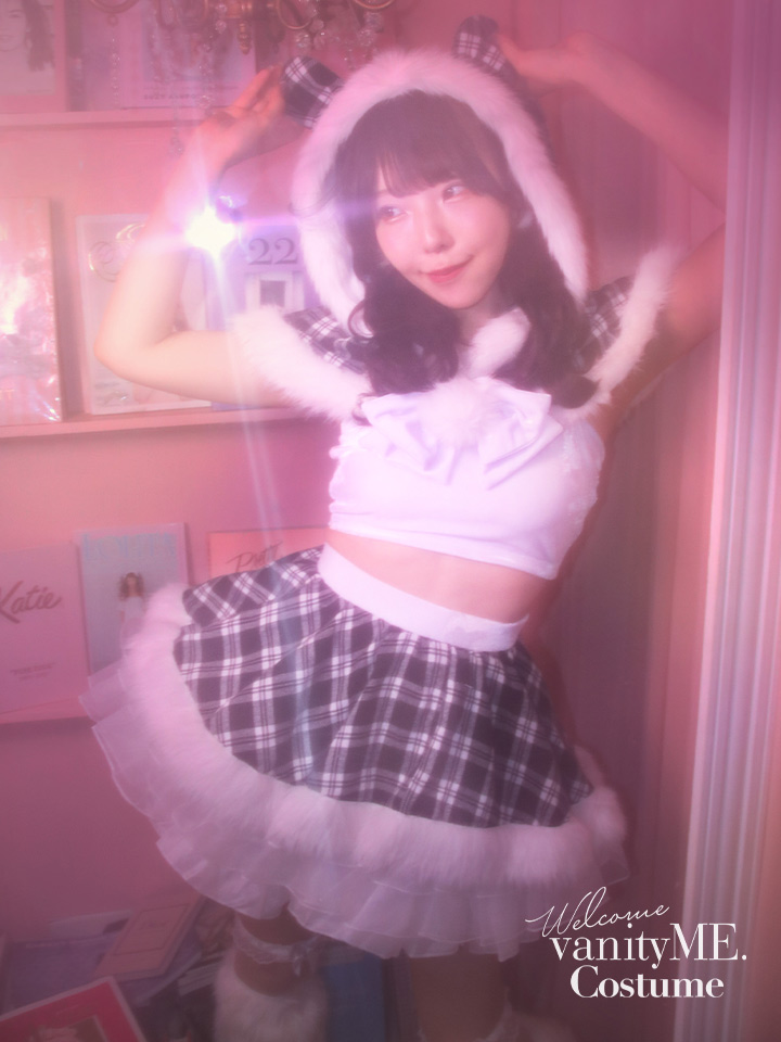 【3点セット】おてんばキャットドレス ブラック vcsct-23986-1