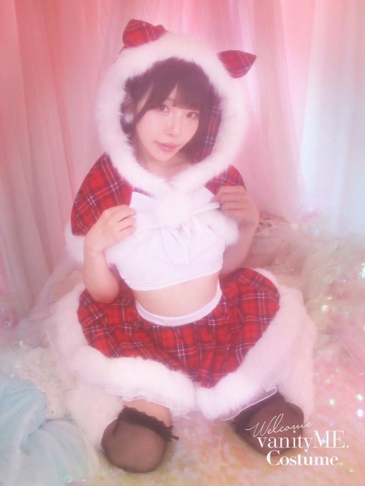 【3点セット】おてんばキャットドレス レッド vcsct-23986-2