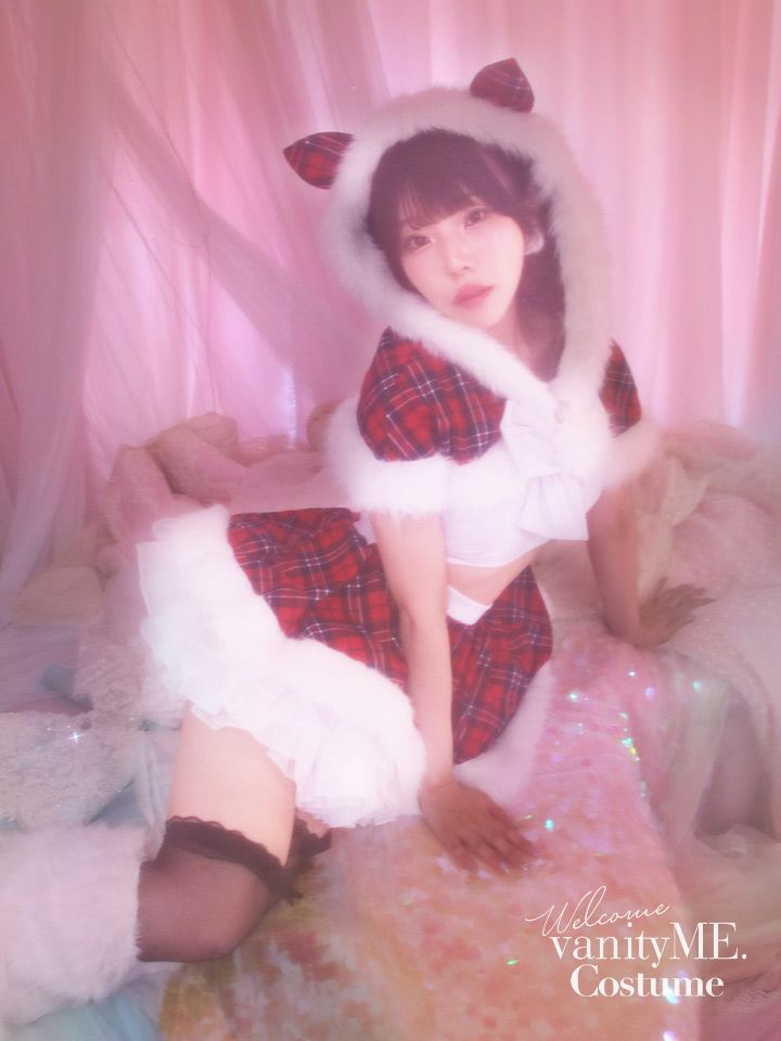 【3点セット】おてんばキャットドレス レッド vcsct-23986-2