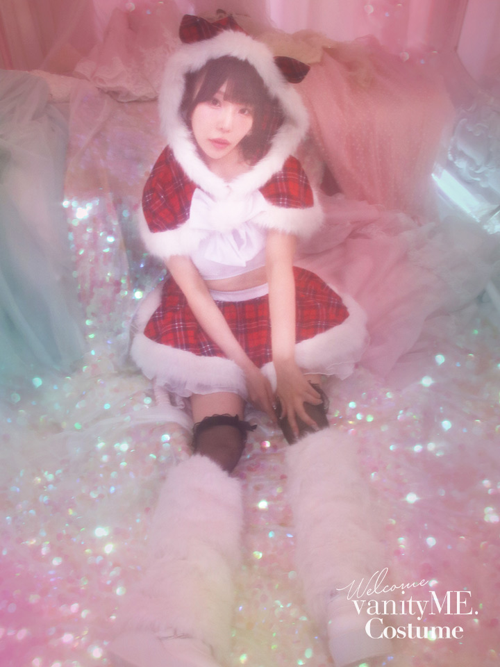 【3点セット】おてんばキャットドレス レッド vcsct-23986-2