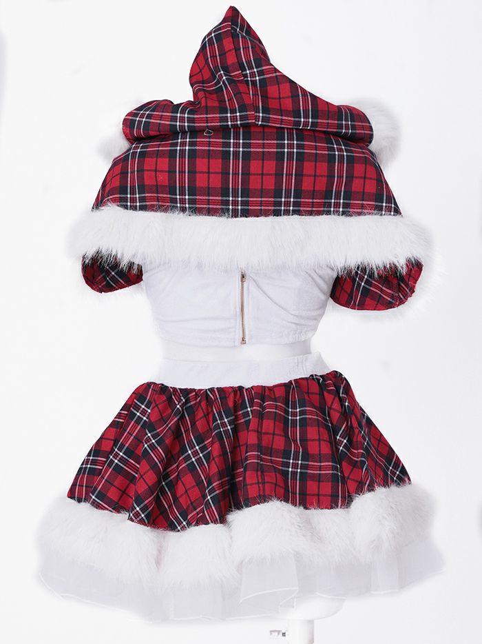 【3点セット】おてんばキャットドレス レッド vcsct-23986-2