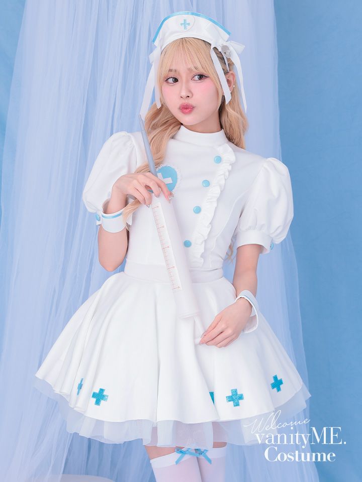 【5点セット】Malymoon マリームーン ラブティントスカルナース [ホワイト] mlcs2510350