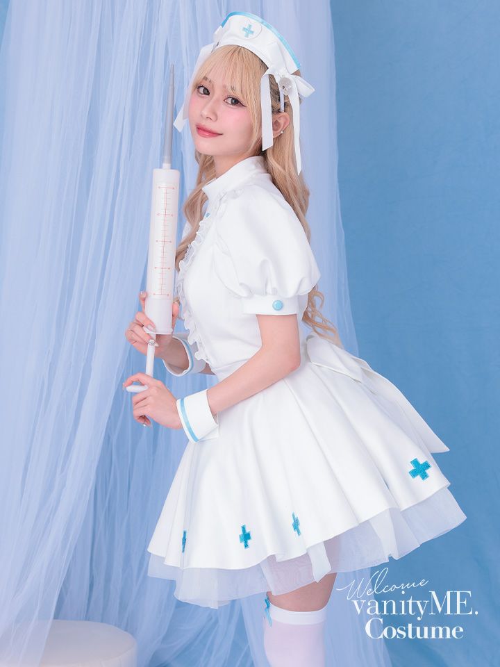 【5点セット】Malymoon マリームーン ラブティントスカルナース [ホワイト] mlcs2510350