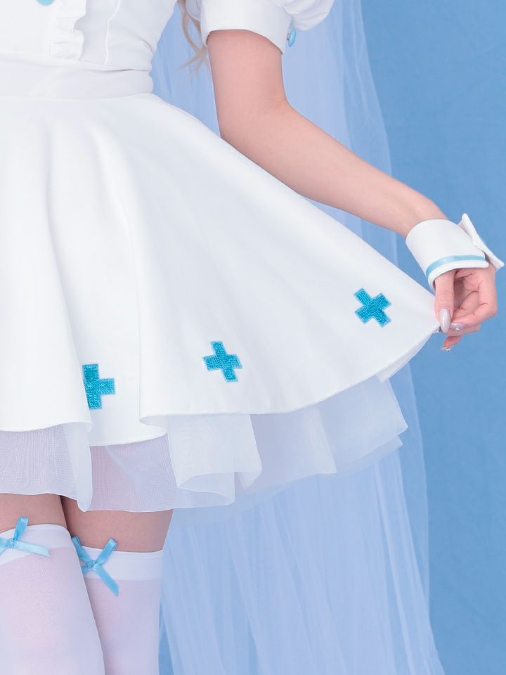 【5点セット】Malymoon マリームーン ラブティントスカルナース [ホワイト] mlcs2510350