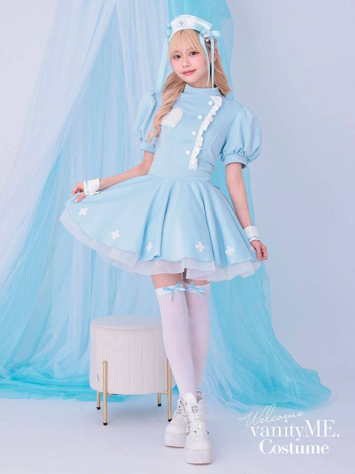 【5点セット】Malymoon マリームーン ラブティントスカルナース [ブルー] mlcs2510352