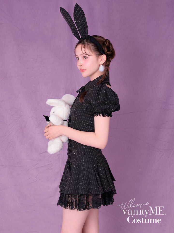 【5点セット】bubu girl bunny ブブ ガール バニー ブラック vcsbn-23989