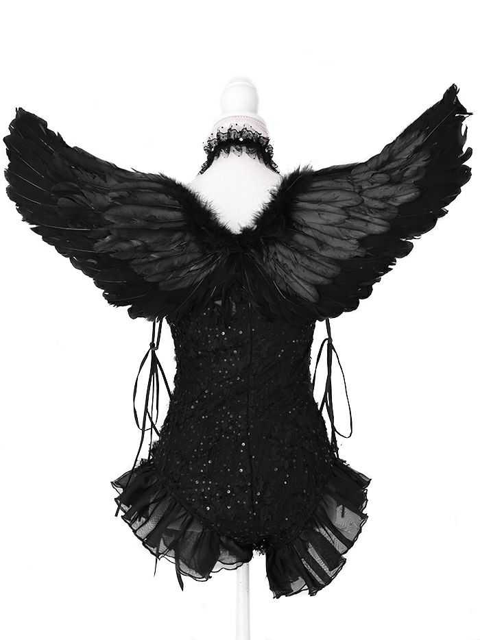 【5点セット】Coquette Angel コケット エンジェル ブラック vcsot-250229-1a