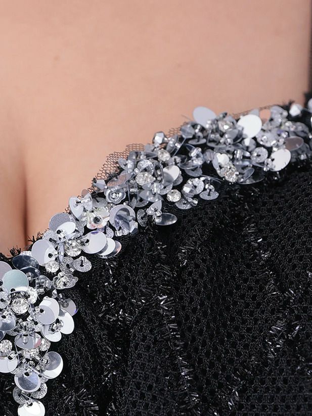 AngelR エンジェルアール バストフリルベアトップメッシュビジュータイトロングドレス ar25848-ks