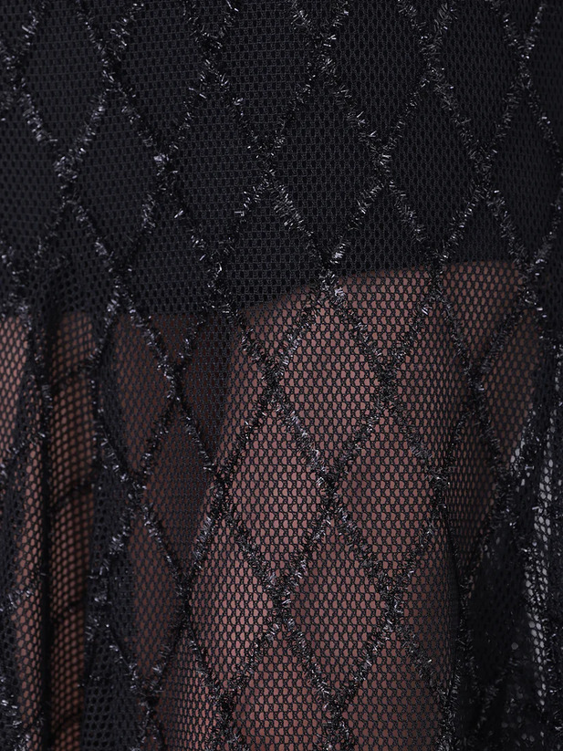 AngelR エンジェルアール バストフリルベアトップメッシュビジュータイトロングドレス ar25848-ks