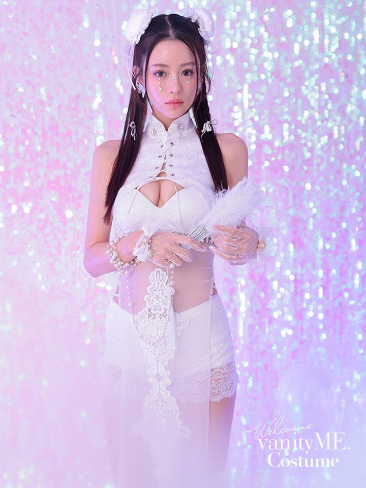 【3点セット】jewelry core CHINA ジュエリーコア チャイナ ホワイト 白 vcsch-250228-1