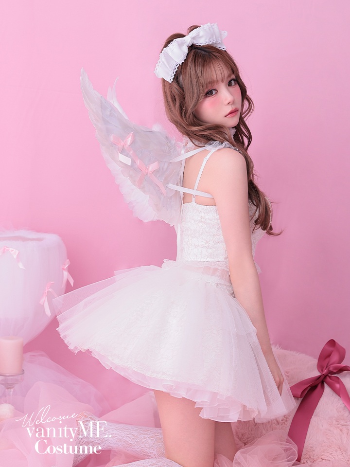 【5点セット】Tutu Baby Angel トゥトゥ ベイビー エンジェル ホワイト vcsot-250230-2a