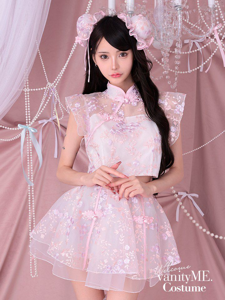 【3点セット】 Candy Blossom China キャンディー ブロッサム チャイナ ピンク vcsch-23997-2