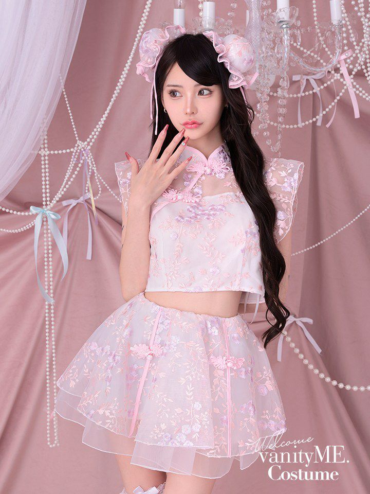 【3点セット】 Candy Blossom China キャンディー ブロッサム チャイナ ピンク vcsch-23997-2