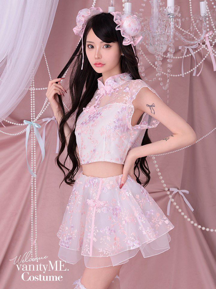 【3点セット】 Candy Blossom China キャンディー ブロッサム チャイナ ピンク vcsch-23997-2