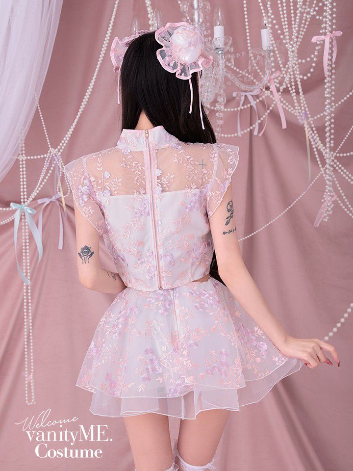 【3点セット】 Candy Blossom China キャンディー ブロッサム チャイナ ピンク vcsch-23997-2