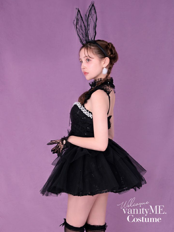 【4点セット】Tutu Baby Bunny トゥトゥ ベイビー バニー ブラック vcsbn-250230-1b