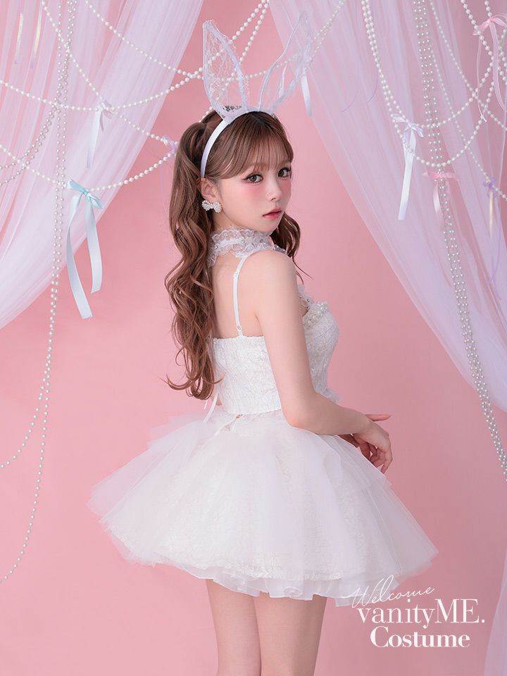  【4点セット】Tutu Baby Bunny トゥトゥ ベイビー バニー ホワイト vcsbn-250230-2b