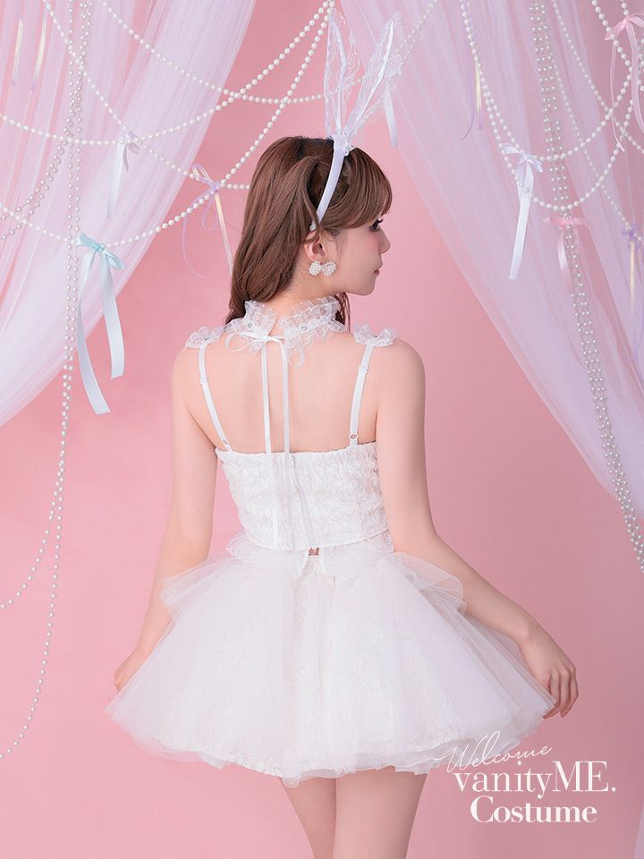  【4点セット】Tutu Baby Bunny トゥトゥ ベイビー バニー ホワイト vcsbn-250230-2b