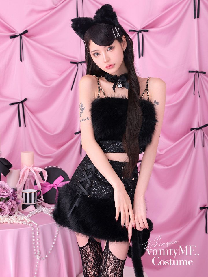 【3点セット】LUXE CAT リュクス キャット ブラック vcsct-23995