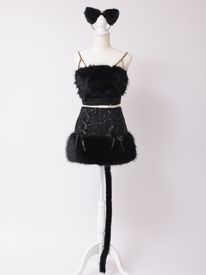 【3点セット】LUXE CAT リュクス キャット ブラック vcsct-23995