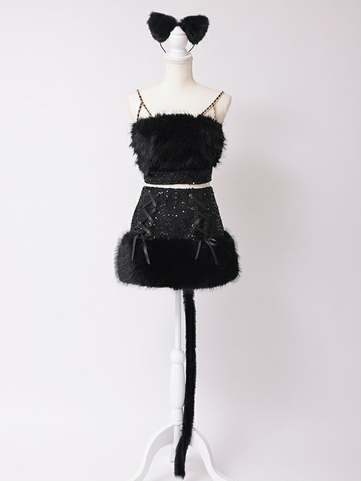 【3点セット】LUXE CAT リュクス キャット ブラック vcsct-23995