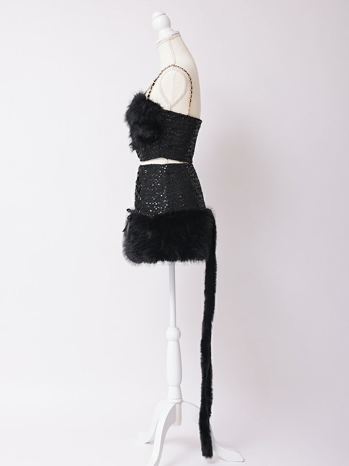 【3点セット】LUXE CAT リュクス キャット ブラック vcsct-23995