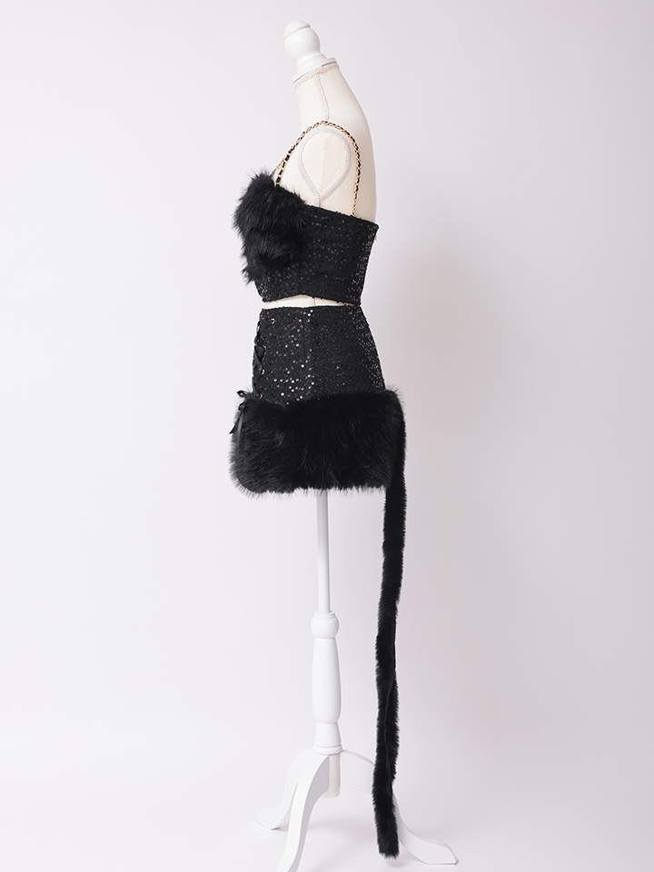 【3点セット】LUXE CAT リュクス キャット ブラック vcsct-23995