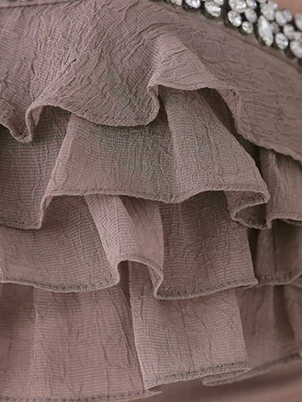 AngelR エンジェルアール ベアトップフリルビジュータイトマイクロミニドレス ar25335-ks