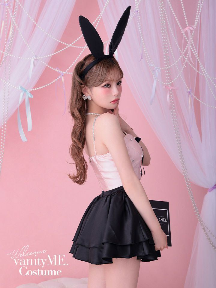 【3点セット】ワンホンバニー ピンク vcsbn-23996