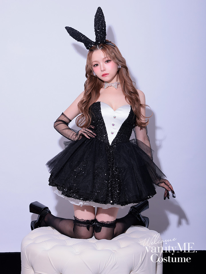 【2点セット】diamond jewelry bunny ダイアモンドジュエリーバニー スカート ブラック vcsbn-250238-2