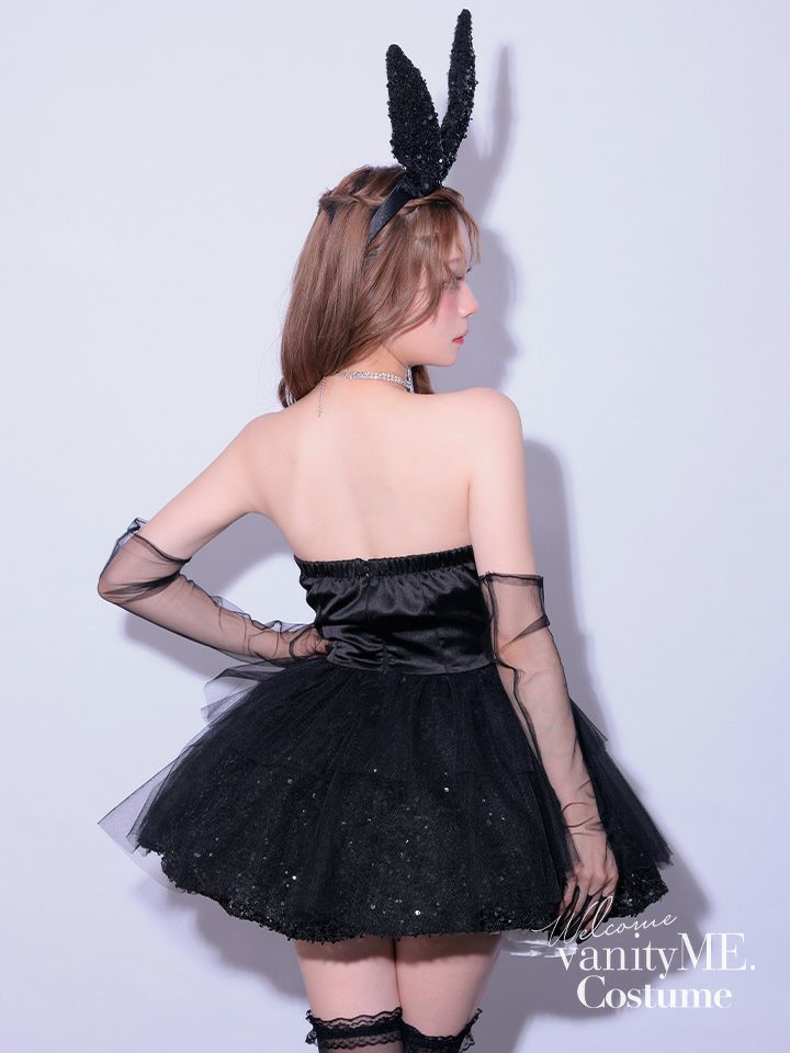 【2点セット】diamond jewelry bunny ダイアモンドジュエリーバニー スカート ブラック vcsbn-250238-2