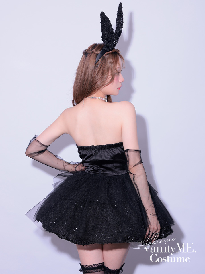 【2点セット】diamond jewelry bunny ダイアモンドジュエリーバニー スカート ブラック vcsbn-250238-2