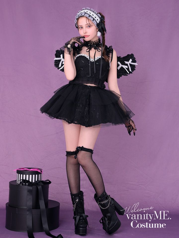 【5点セット】Tutu Baby Angel トゥトゥ ベイビー エンジェル ブラック vcsot-250230-1a