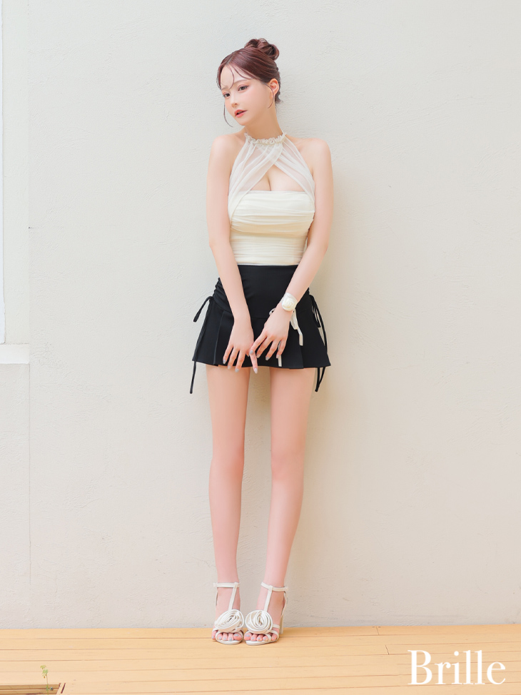 Brille ブリエ Soleil de brille setup dress ソレイユブリエセットアップミニドレス brille3386